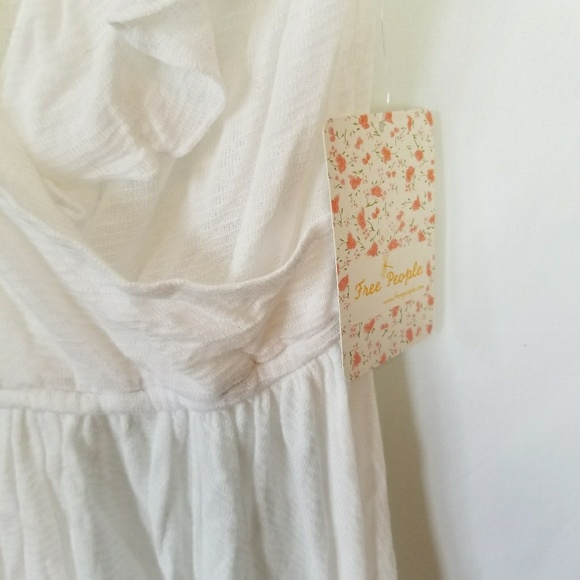 Free People Float Away Tank white NWT - Picture 6 of 7